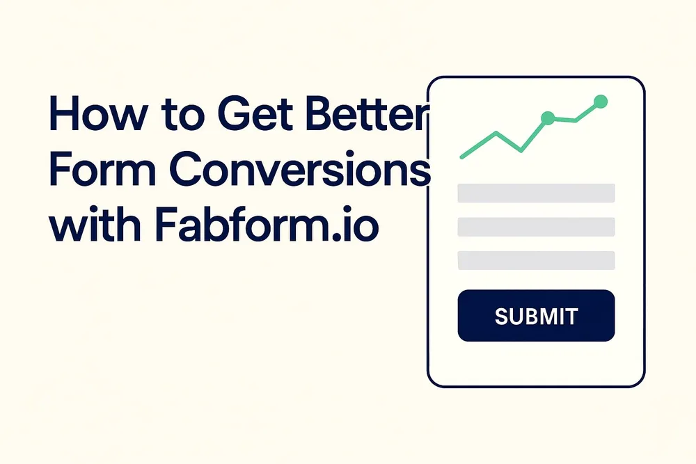 Optimized form design boosting conversions with Fabform.io